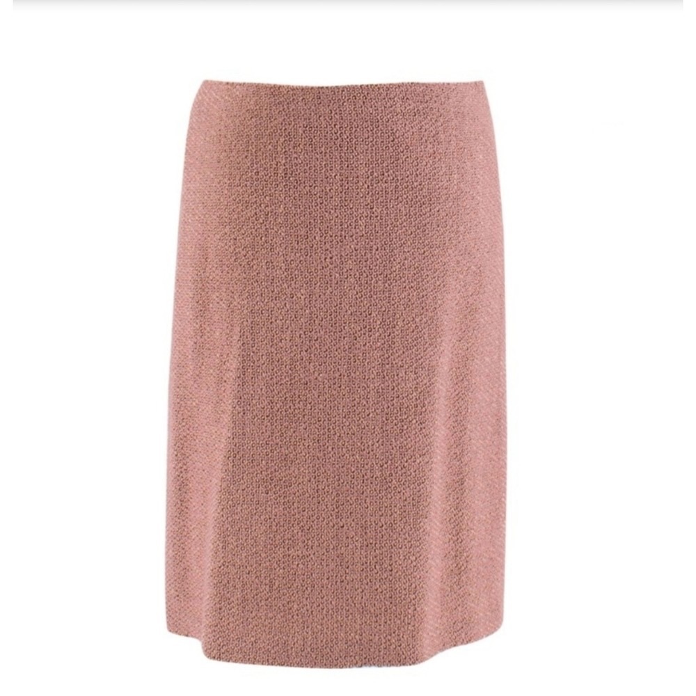Moschino High-Waisted Pink Wool Skirt Size 6